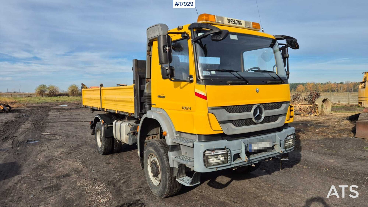 Mercedes-Benz 1824 4x4 dump truck (2005) - 기타 기계 : 사진 1 Mercedes-Benz 1824 4x4 dump truck (2005) - 기타 기계 : 사진 1