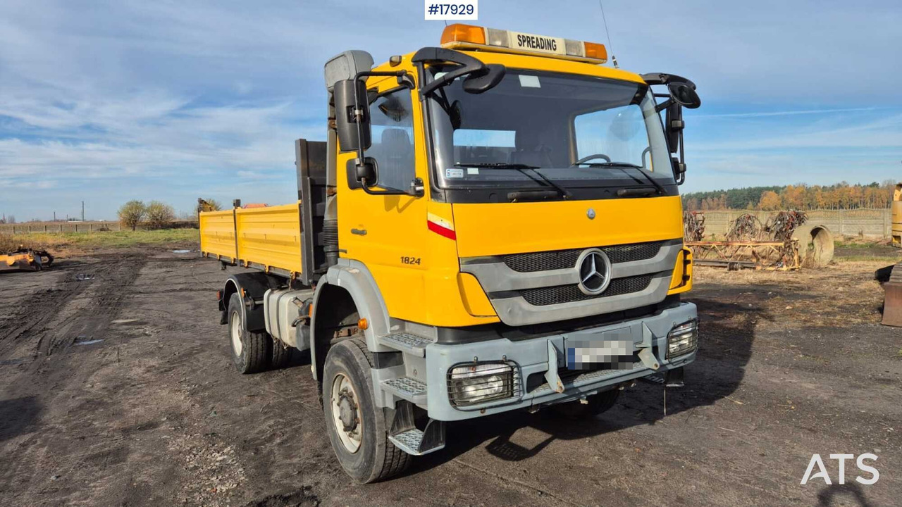Mercedes-Benz 1824 4x4 dump truck (2005) - 기타 기계 : 사진 3 Mercedes-Benz 1824 4x4 dump truck (2005) - 기타 기계 : 사진 3