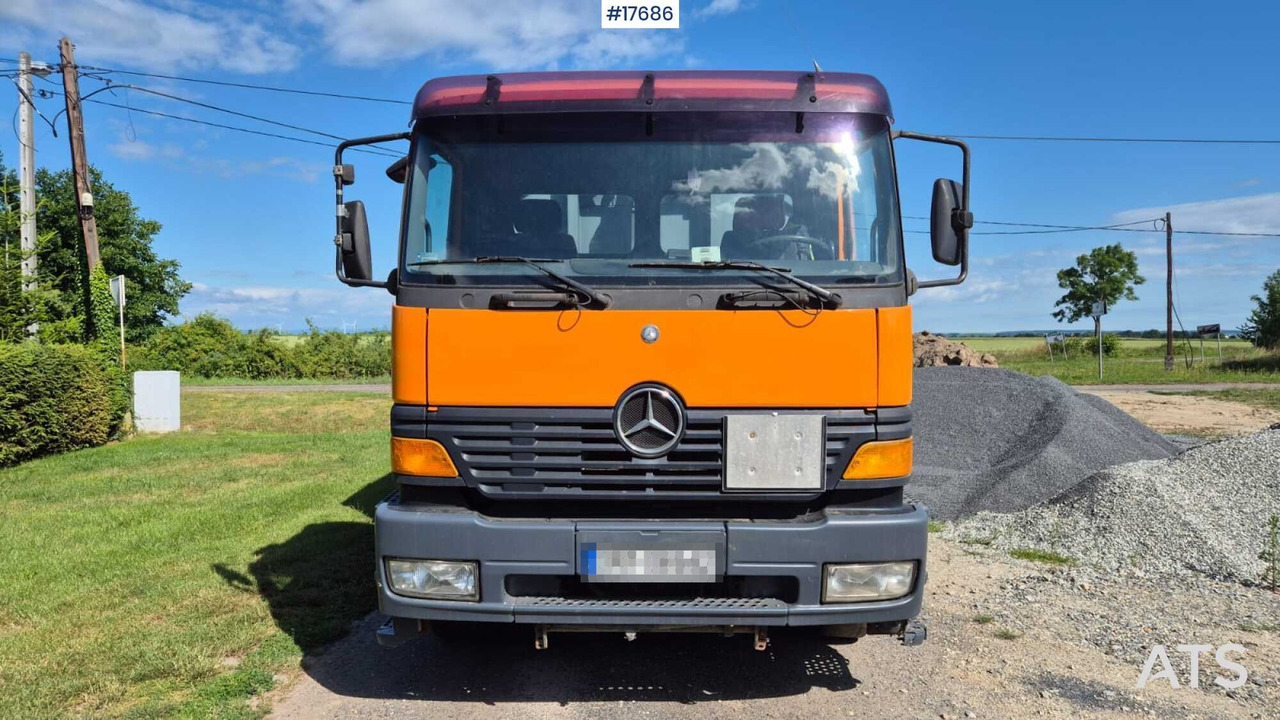 Mercedes-Benz 1828 hooklift (1999) two containers - 후크 리프트 트럭 : 사진 2 Mercedes-Benz 1828 hooklift (1999) two containers - 후크 리프트 트럭 : 사진 2