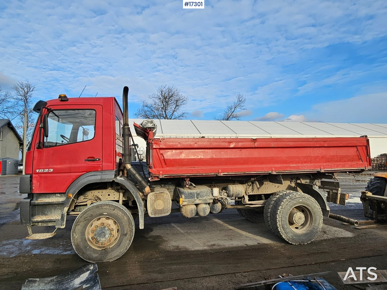 Mercedes-Benz Atego 1823 4x4 Tipper (2004) - 덤프트럭 : 사진 5 Mercedes-Benz Atego 1823 4x4 Tipper (2004) - 덤프트럭 : 사진 5