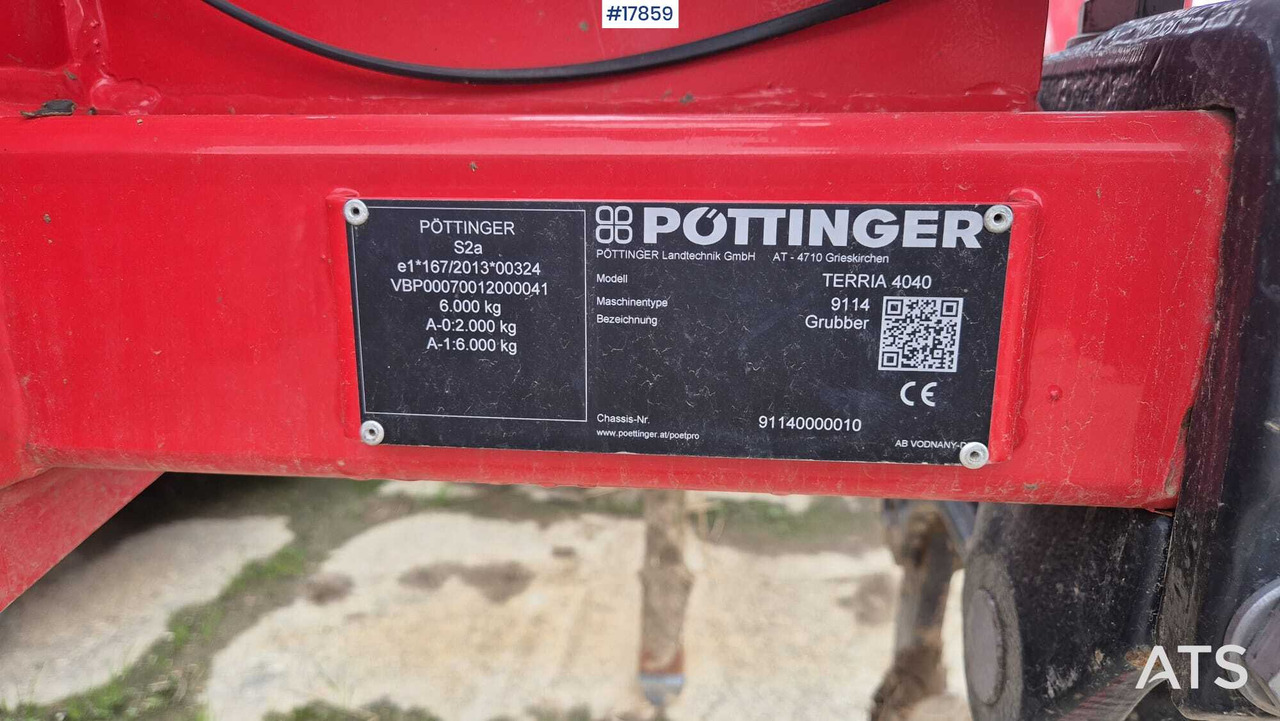 POTTINGER TERRIA 4040 cultivator (2020) - 로터베이터 : 사진 5 POTTINGER TERRIA 4040 cultivator (2020) - 로터베이터 : 사진 5