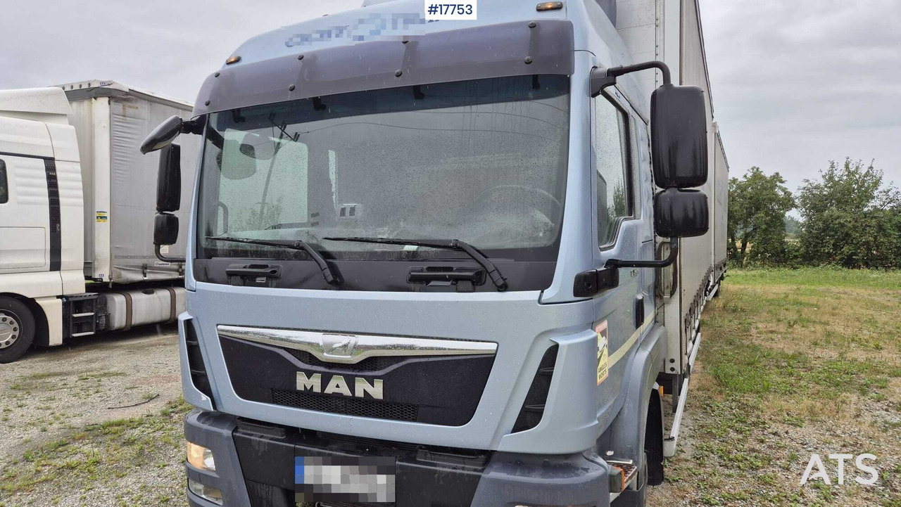 Tandem MAN TGL 8.250 (2014) - 커튼사이더 트럭 : 사진 3 Tandem MAN TGL 8.250 (2014) - 커튼사이더 트럭 : 사진 3