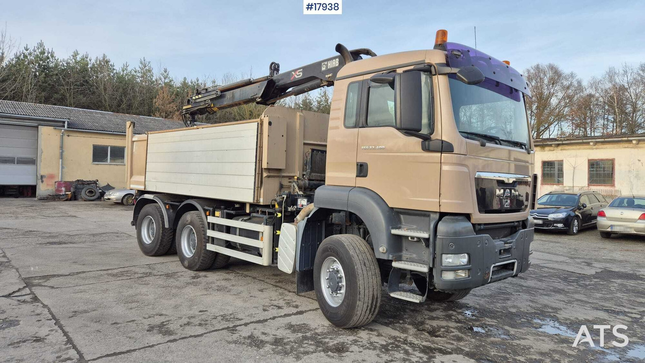 Tipper MAN TGS 33.400 6x4 HDS HIAB 144 DS-2 DUO (2009) - 기타 기계 : 사진 5 Tipper MAN TGS 33.400 6x4 HDS HIAB 144 DS-2 DUO (2009) - 기타 기계 : 사진 5