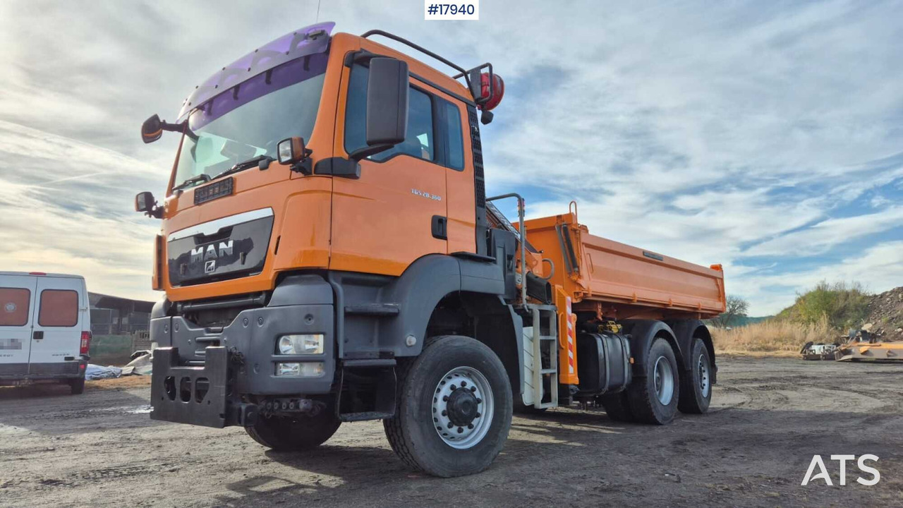 Tipper/sand spreader with HDS - MAN TGS 28.360 6x4 (2008) - 기타 기계 : 사진 3 Tipper/sand spreader with HDS - MAN TGS 28.360 6x4 (2008) - 기타 기계 : 사진 3