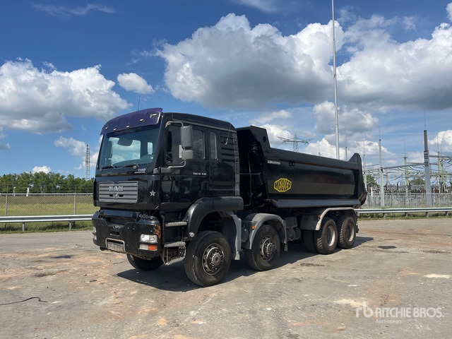 2006 MAN TGA41.430 8x8 Twin-Steer Sleeper Tri/A Dump Truck - 덤프트럭 : 사진 1 2006 MAN TGA41.430 8x8 Twin-Steer Sleeper Tri/A Dump Truck - 덤프트럭 : 사진 1