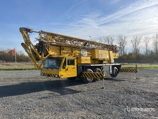 2007 Spierings SK377-AT3 Tri/A Self-Erecting Mobile Tower Crane - 전천후 지형 크레인 : 사진 1 2007 Spierings SK377-AT3 Tri/A Self-Erecting Mobile Tower Crane - 전천후 지형 크레인 : 사진 1