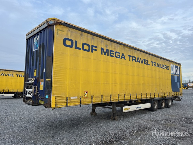 2015 Krone Mega Sattelauflieger Tri/A Curtain Side Trailer - 커튼사이더 트레일러 : 사진 1 2015 Krone Mega Sattelauflieger Tri/A Curtain Side Trailer - 커튼사이더 트레일러 : 사진 1