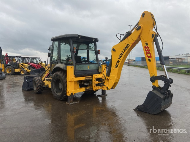 2018 New Holland B80B-SS 4x4 Backhoe Loader - 백호 로더 : 사진 4 2018 New Holland B80B-SS 4x4 Backhoe Loader - 백호 로더 : 사진 4