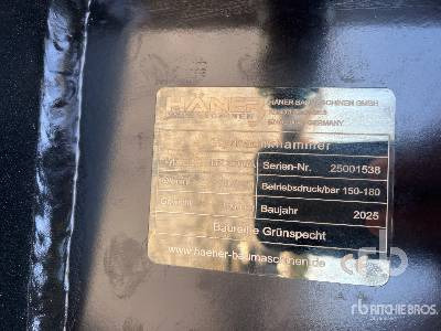 HAENER HX2000A (Unused) - 유압 해머 : 사진 5 HAENER HX2000A (Unused) - 유압 해머 : 사진 5