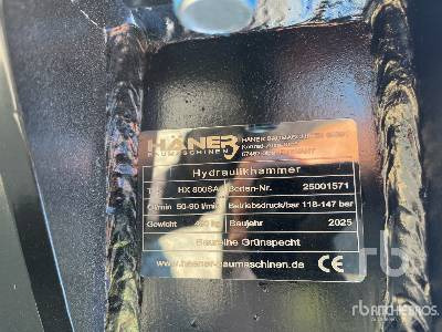 HAENER HX800SA (Unused) - 유압 해머 : 사진 5 HAENER HX800SA (Unused) - 유압 해머 : 사진 5