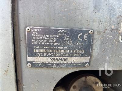 YANMAR VIO20-3 - 미니 굴삭기 : 사진 5 YANMAR VIO20-3 - 미니 굴삭기 : 사진 5