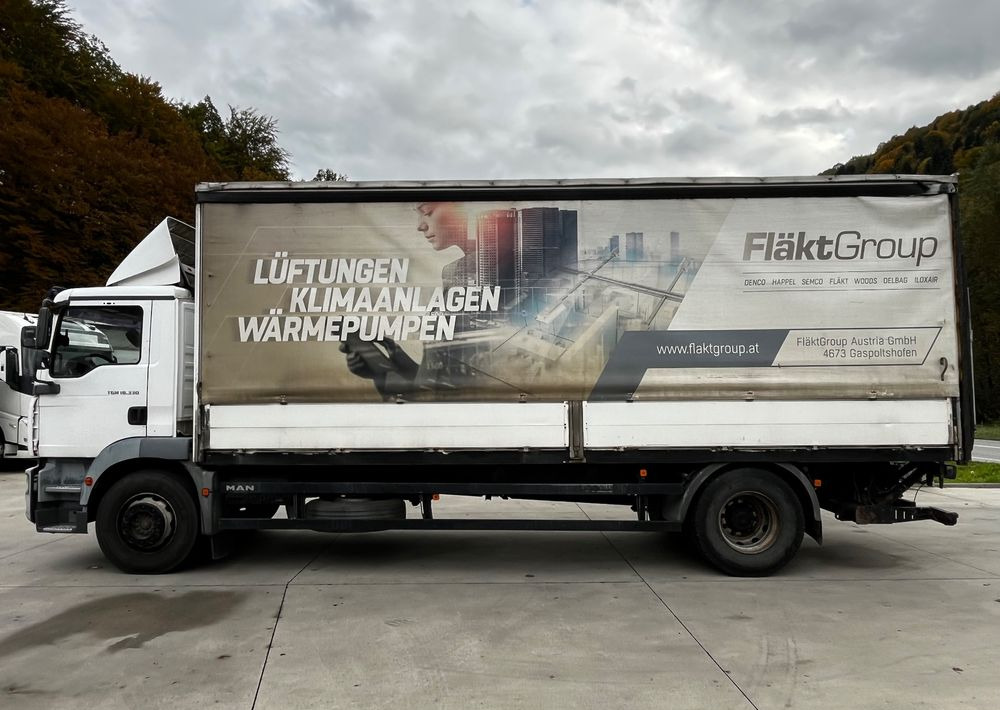 MAN TGM 18.330 4x2 // Zabudowa Burtowa // Manual // Specjalny // Ładowność 9600kg // - 커튼사이더 트럭 : 사진 5 MAN TGM 18.330 4x2 // Zabudowa Burtowa // Manual // Specjalny // Ładowność 9600kg // - 커튼사이더 트럭 : 사진 5