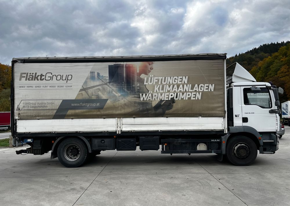 MAN TGM 18.330 4x2 // Zabudowa Burtowa // Manual // Specjalny // Ładowność 9600kg // - 커튼사이더 트럭 : 사진 4 MAN TGM 18.330 4x2 // Zabudowa Burtowa // Manual // Specjalny // Ładowność 9600kg // - 커튼사이더 트럭 : 사진 4