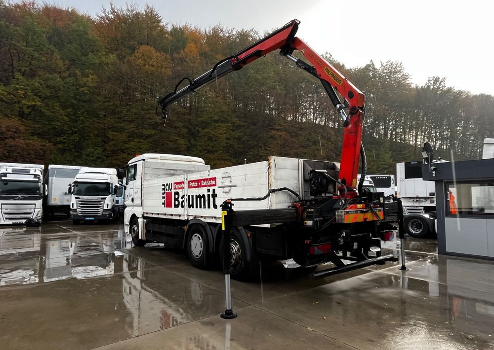 MAN TGX 26.440 // 2009 // Palfinger PK 12001EH Radio // Oś skrętna i podnoszona // - 드롭사이드/ 플랫베드 트럭, 크레인 트럭 : 사진 4 MAN TGX 26.440 // 2009 // Palfinger PK 12001EH Radio // Oś skrętna i podnoszona // - 드롭사이드/ 플랫베드 트럭, 크레인 트럭 : 사진 4