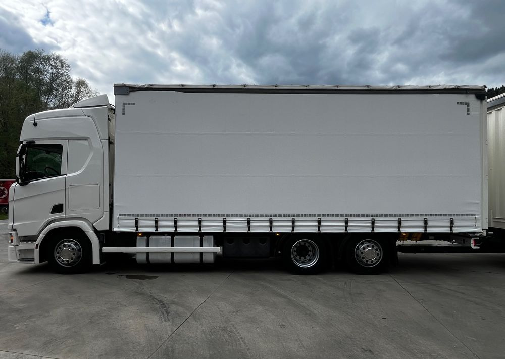 Scania R410 // 2018 // Retarder // Tandem 7.7+7.7 // Przyczepa Krone // Oś podnosozna // - 커튼사이더 트럭 : 사진 4 Scania R410 // 2018 // Retarder // Tandem 7.7+7.7 // Przyczepa Krone // Oś podnosozna // - 커튼사이더 트럭 : 사진 4