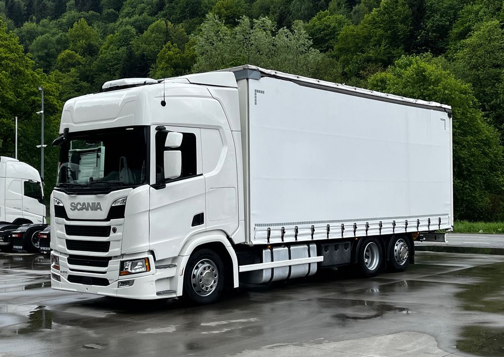 Scania R410 // 2018 Rok 6x2 // Retarder // Automat // Led // Navi // 77 // - 커튼사이더 트럭 : 사진 1 Scania R410 // 2018 Rok 6x2 // Retarder // Automat // Led // Navi // 77 // - 커튼사이더 트럭 : 사진 1