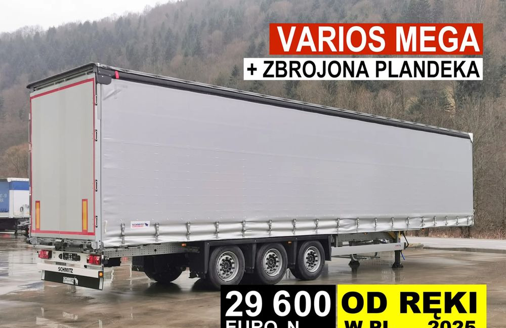 Schmitz Cargobull MEGA VARIOS - 커튼사이더 세미 트레일러 : 사진 1 Schmitz Cargobull MEGA VARIOS - 커튼사이더 세미 트레일러 : 사진 1
