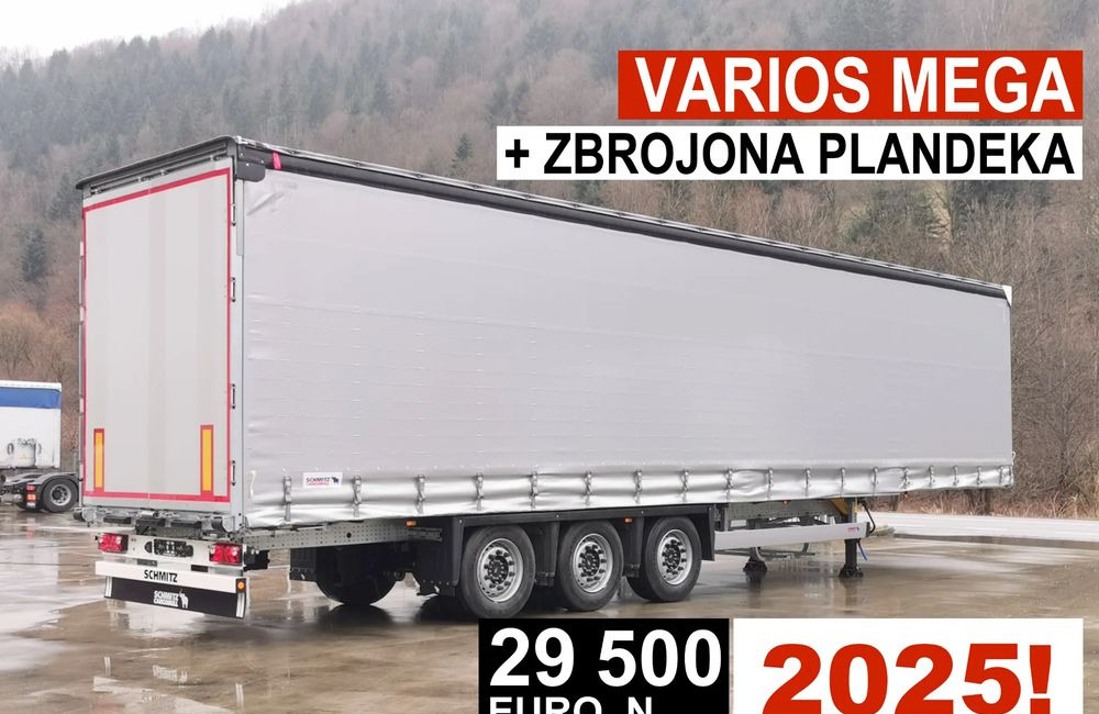 Schmitz Cargobull MEGA VARIOS - 커튼사이더 세미 트레일러 : 사진 1 Schmitz Cargobull MEGA VARIOS - 커튼사이더 세미 트레일러 : 사진 1