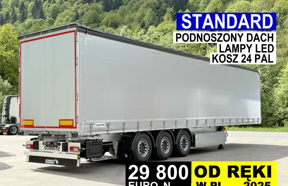Schmitz Cargobull STANDARD + PDN DACH + 24 PAL - 커튼사이더 세미 트레일러 : 사진 1 Schmitz Cargobull STANDARD + PDN DACH + 24 PAL - 커튼사이더 세미 트레일러 : 사진 1