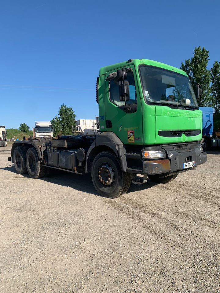 RENAULT KERAX 420 CDI - 후크 리프트 트럭 : 사진 1 RENAULT KERAX 420 CDI - 후크 리프트 트럭 : 사진 1