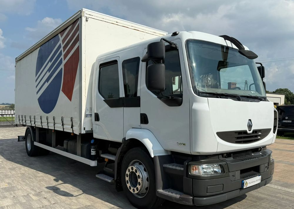 Renault Midlum - 커튼사이더 트럭 : 사진 1 Renault Midlum - 커튼사이더 트럭 : 사진 1