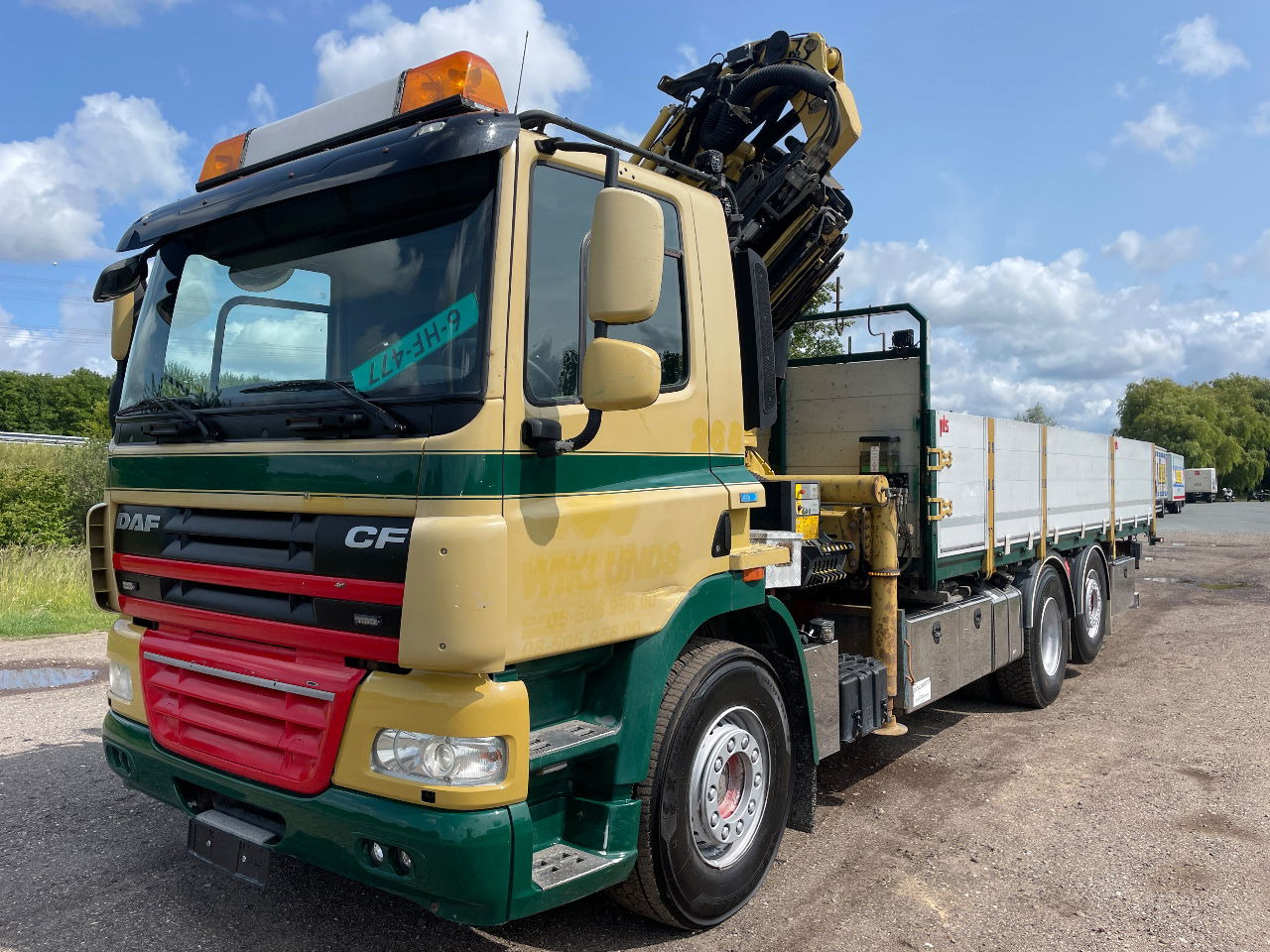 DAF CF 85.360 CF with Palfinger PK26002 with jib crane - 크레인 트럭 : 사진 2 DAF CF 85.360 CF with Palfinger PK26002 with jib crane - 크레인 트럭 : 사진 2