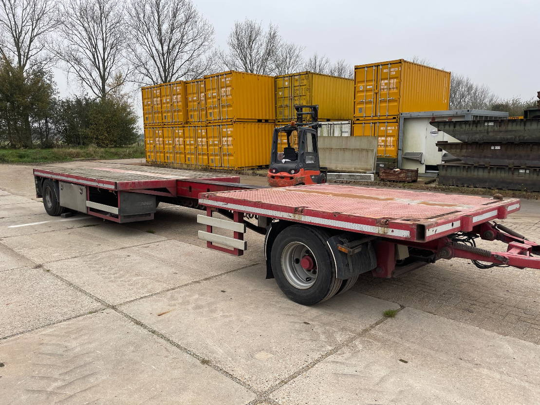 DRACO Uitschuifbare schamelwagen aanhangwagen - 드롭사이드/ 플랫베드 트레일러 : 사진 2 DRACO Uitschuifbare schamelwagen aanhangwagen - 드롭사이드/ 플랫베드 트레일러 : 사진 2