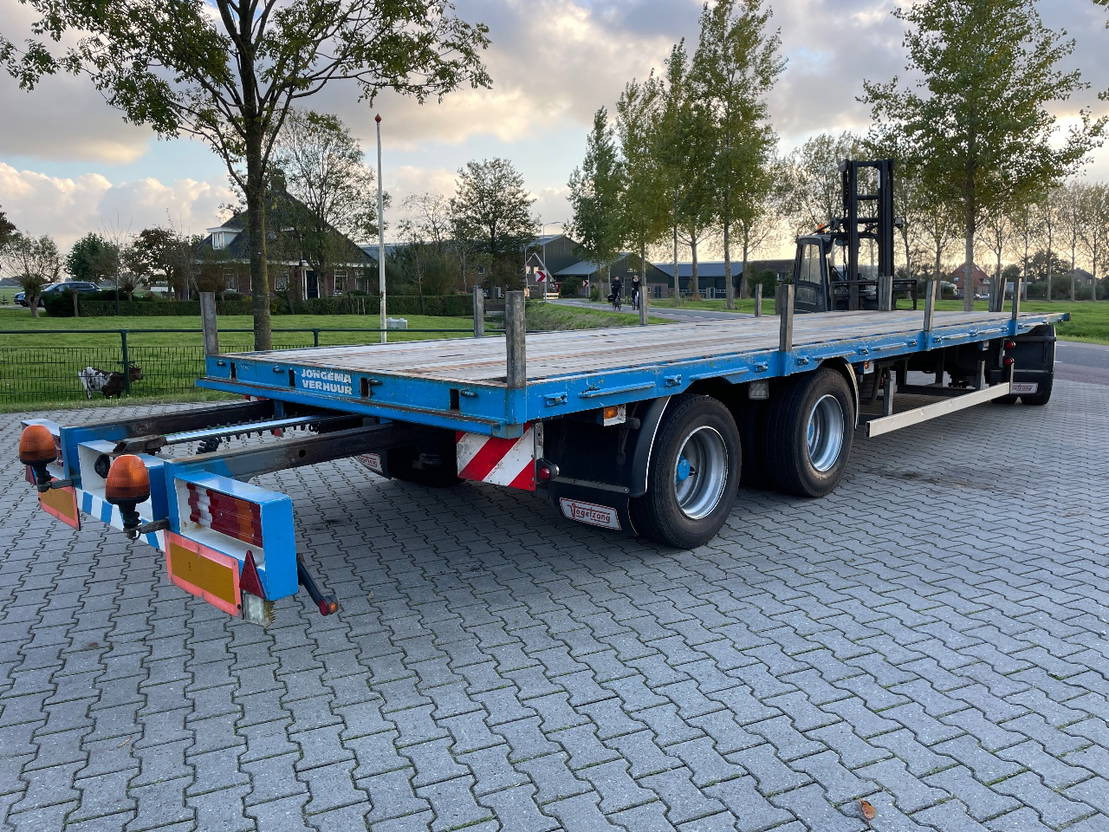 Vogelzang Schamelwagen open laadbak met uitschuifbare number - 드롭사이드/ 플랫베드 트레일러 : 사진 4 Vogelzang Schamelwagen open laadbak met uitschuifbare number - 드롭사이드/ 플랫베드 트레일러 : 사진 4