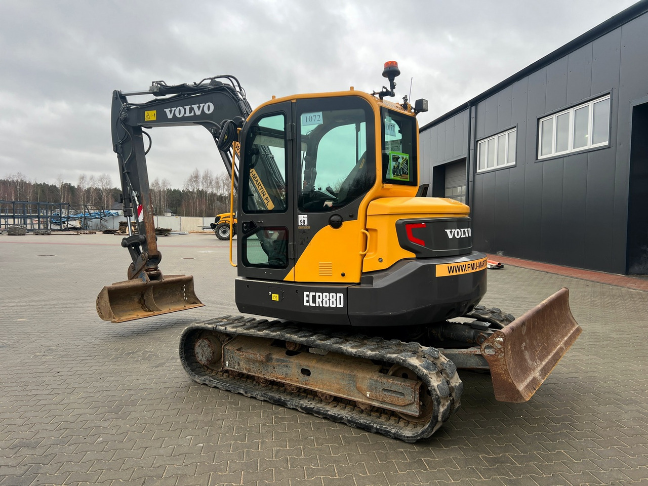 Volvo ECR88D - 크롤러 굴삭기 : 사진 3 Volvo ECR88D - 크롤러 굴삭기 : 사진 3