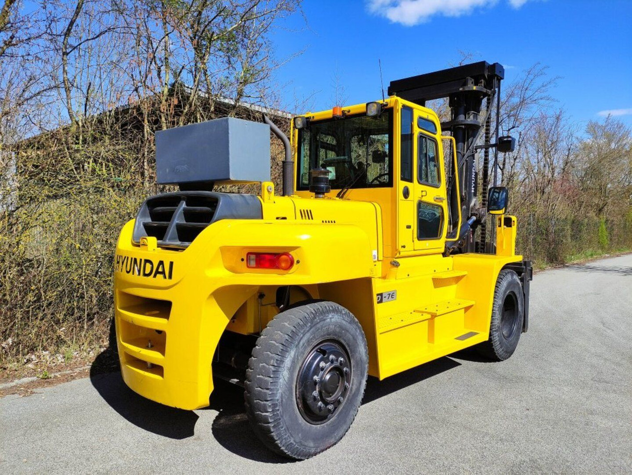 컨테이너 핸들러 Hyundai 160D-7E : 사진 8