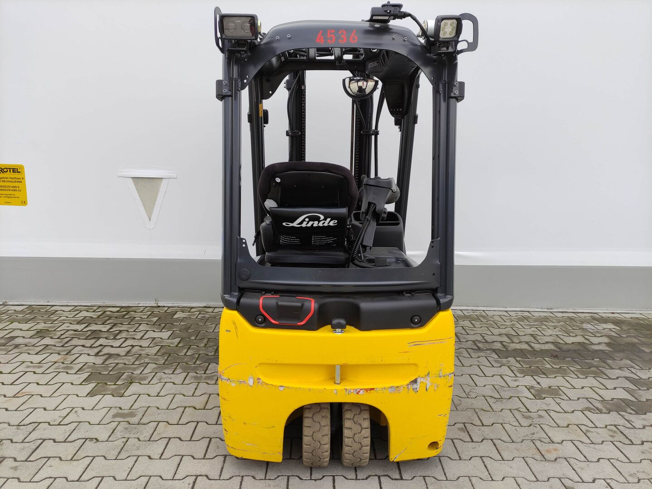 Linde E16-C-02-387 EVO - 전기 지게차 : 사진 4 Linde E16-C-02-387 EVO - 전기 지게차 : 사진 4