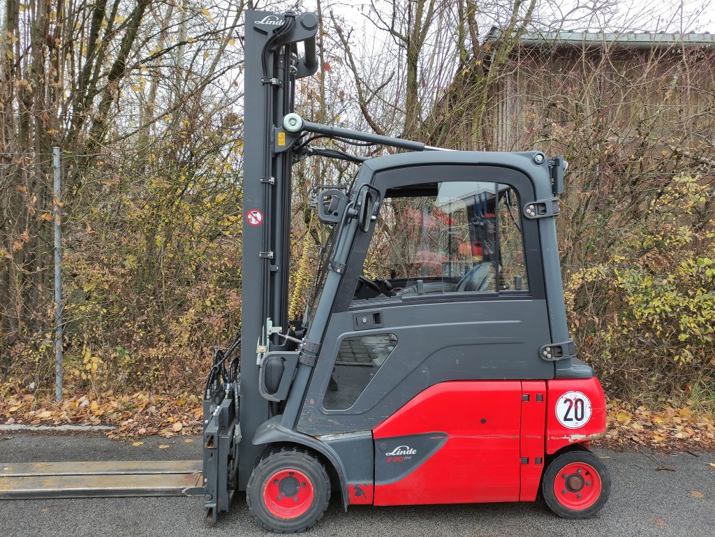 Linde E20PL-02-386 EVO - 전기 지게차 : 사진 1 Linde E20PL-02-386 EVO - 전기 지게차 : 사진 1