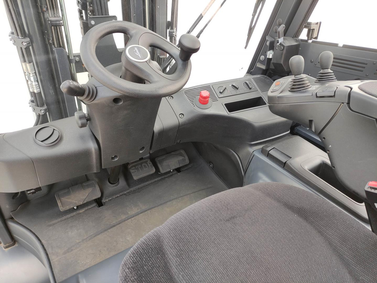 Linde E50HL-388 - 전기 지게차 : 사진 5 Linde E50HL-388 - 전기 지게차 : 사진 5