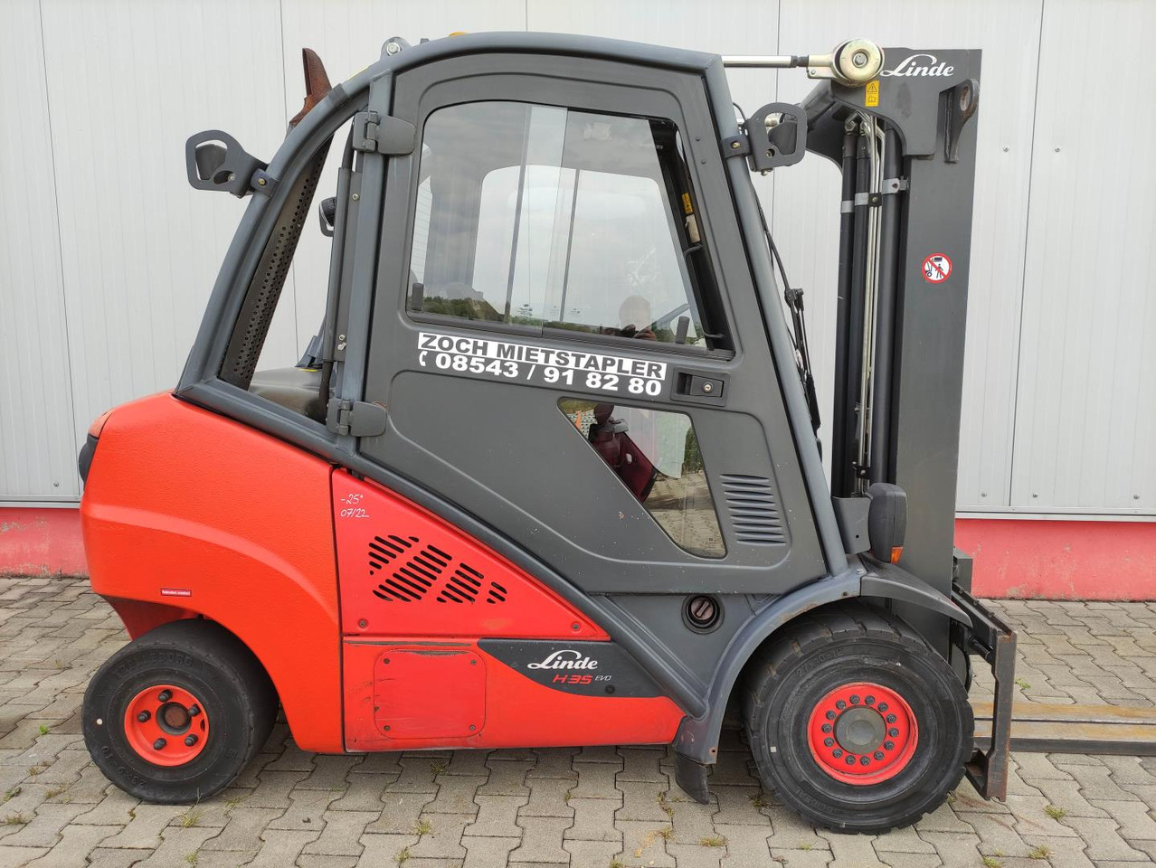 Linde H35D-02-393-EVO - 디젤 지게차 : 사진 2 Linde H35D-02-393-EVO - 디젤 지게차 : 사진 2