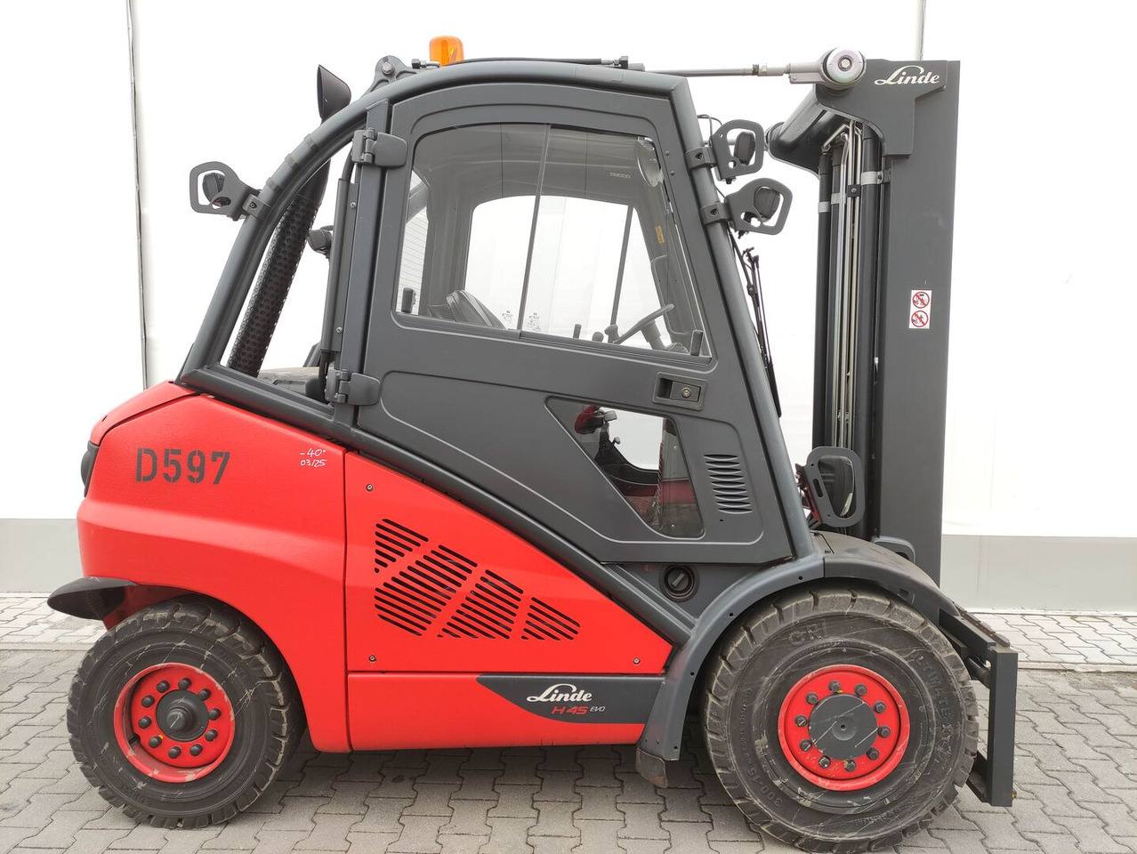 Linde H45D-02-394 EVO - 디젤 지게차 : 사진 2 Linde H45D-02-394 EVO - 디젤 지게차 : 사진 2