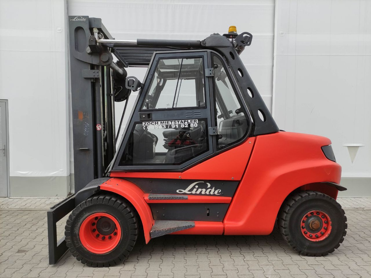 Linde H80D/900/396-02 - 디젤 지게차 : 사진 1 Linde H80D/900/396-02 - 디젤 지게차 : 사진 1