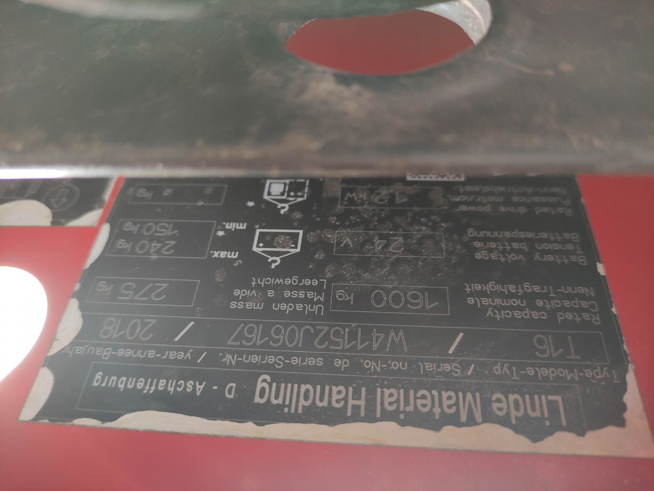 Linde T16-1152 - 팔레트 트럭 : 사진 5 Linde T16-1152 - 팔레트 트럭 : 사진 5