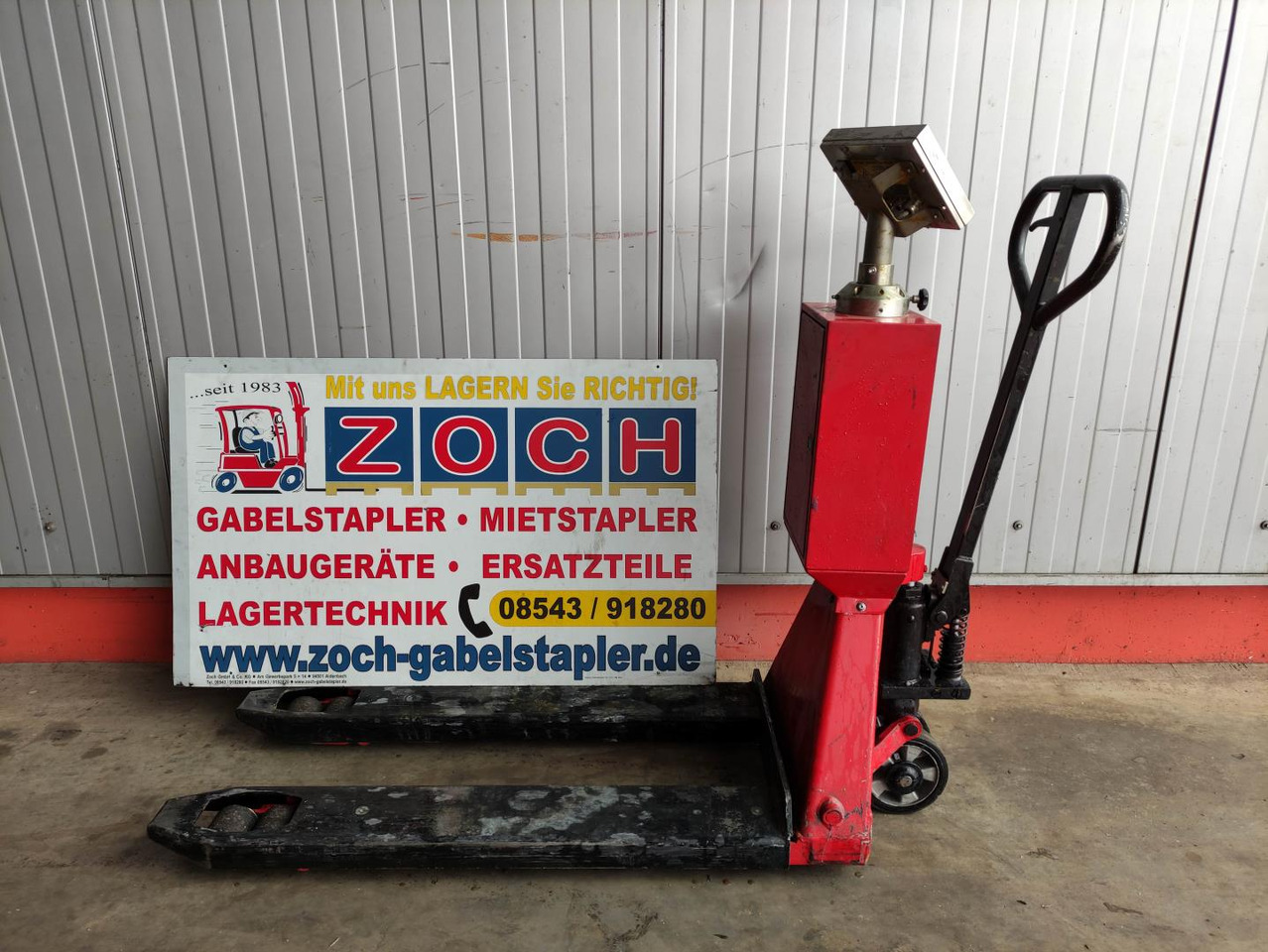 Ravas RPW Proline 6100 CE (mit Waage) - 팔레트 트럭 : 사진 1 Ravas RPW Proline 6100 CE (mit Waage) - 팔레트 트럭 : 사진 1