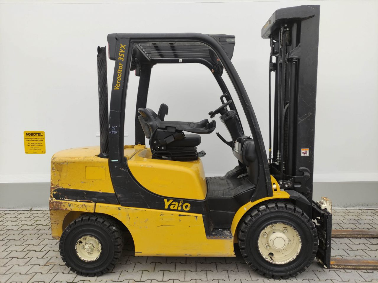 Yale GDP35VXE2445 - 디젤 지게차 : 사진 2 Yale GDP35VXE2445 - 디젤 지게차 : 사진 2