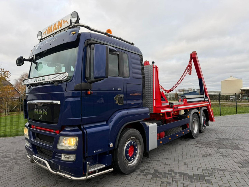 MAN 28.480 PORTAAL ARM, BLAD LUCHT, RETARDER, 6X2. - 스킵 로더 트럭 : 사진 4 MAN 28.480 PORTAAL ARM, BLAD LUCHT, RETARDER, 6X2. - 스킵 로더 트럭 : 사진 4