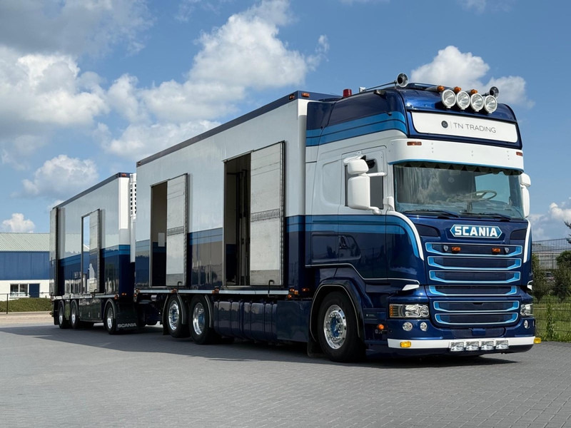 Scania R450 SHOW COMBI, SPECIAL INTERIOR, LIKE NEW, LOW MILEAGE. - 박스 트럭 : 사진 4 Scania R450 SHOW COMBI, SPECIAL INTERIOR, LIKE NEW, LOW MILEAGE. - 박스 트럭 : 사진 4