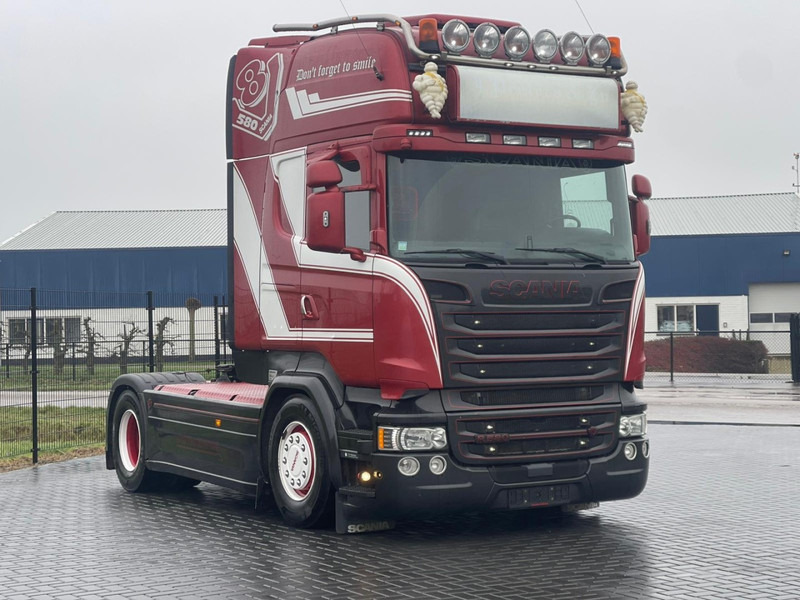 Scania R580 V8 SILVER GRIFFIN 66/100, LIMITED EDITION, FULL AIR, RETARDER. - 트랙터 유닛 : 사진 1 Scania R580 V8 SILVER GRIFFIN 66/100, LIMITED EDITION, FULL AIR, RETARDER. - 트랙터 유닛 : 사진 1