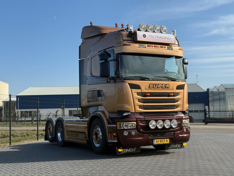 Scania R730 V8 V8, SHOWTRUCK VOLLUCHT, RETARDER, HYDRAULIEK, BOOGIE, ALU WIELEN, LEER. - 트랙터 유닛 : 사진 2 Scania R730 V8 V8, SHOWTRUCK VOLLUCHT, RETARDER, HYDRAULIEK, BOOGIE, ALU WIELEN, LEER. - 트랙터 유닛 : 사진 2