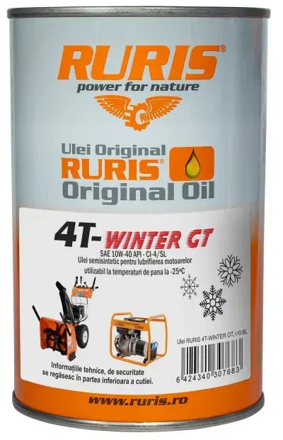 Olej RURIS 4T-Winter GT - 모터 오일 및 자동차 관리 제품 : 사진 1 Olej RURIS 4T-Winter GT - 모터 오일 및 자동차 관리 제품 : 사진 1
