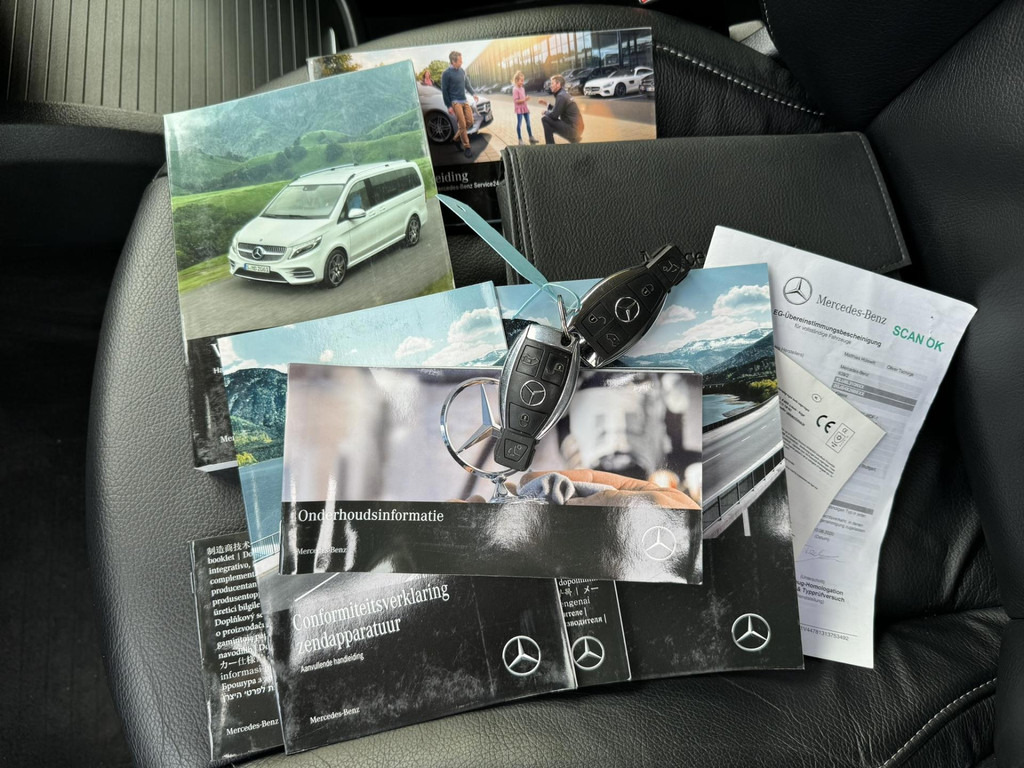 Mercedes-Benz V-Klasse-300d Lang DC 9G Avantgarde Leder Elektrische klep 2x Schuifdeur Trekhaak afneembaar - 콤비 밴 : 사진 3 Mercedes-Benz V-Klasse-300d Lang DC 9G Avantgarde Leder Elektrische klep 2x Schuifdeur Trekhaak afneembaar - 콤비 밴 : 사진 3