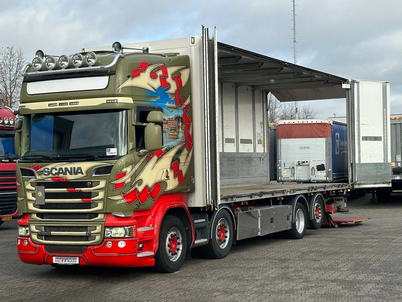 Scania R580 V8 8x2*6 Ekeri Full Side Opening / Retarder / 605 Tkm / Full Air - 박스 트럭 : 사진 2 Scania R580 V8 8x2*6 Ekeri Full Side Opening / Retarder / 605 Tkm / Full Air - 박스 트럭 : 사진 2