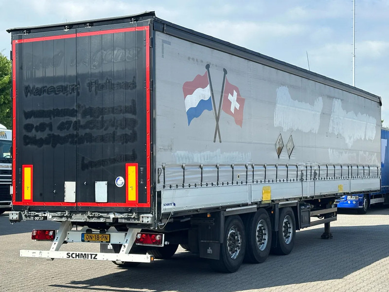 Schmitz Cargobull Schuifzeil met Borden / Disc-Brakes / Huckepack / Code XL - 커튼사이더 세미 트레일러 : 사진 1 Schmitz Cargobull Schuifzeil met Borden / Disc-Brakes / Huckepack / Code XL - 커튼사이더 세미 트레일러 : 사진 1