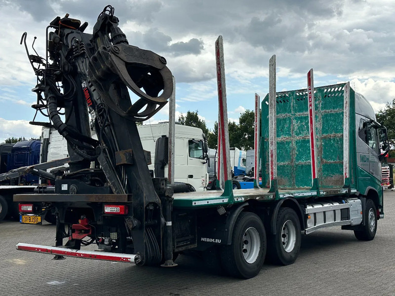 Volvo FH 16.750 6x4 Hiab 125Z Crane Engine Problem! Wood Transporter Euro 6 - 목재 트럭 : 사진 3 Volvo FH 16.750 6x4 Hiab 125Z Crane Engine Problem! Wood Transporter Euro 6 - 목재 트럭 : 사진 3