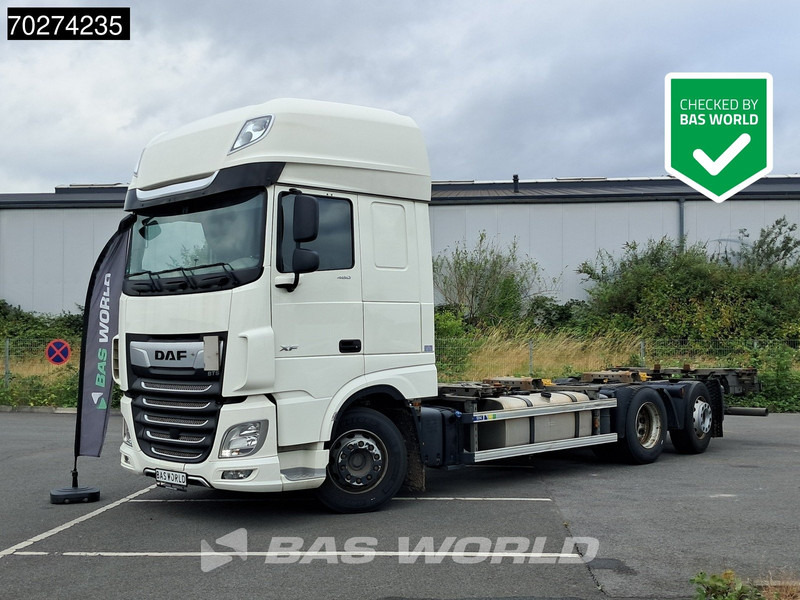 DAF XF 480 6X2 SSC FAN Retarder ACC Lift-Lenkachse LED Euro 6 - 컨테이너 운반 장치/ 스와프 보디 트럭 : 사진 1 DAF XF 480 6X2 SSC FAN Retarder ACC Lift-Lenkachse LED Euro 6 - 컨테이너 운반 장치/ 스와프 보디 트럭 : 사진 1