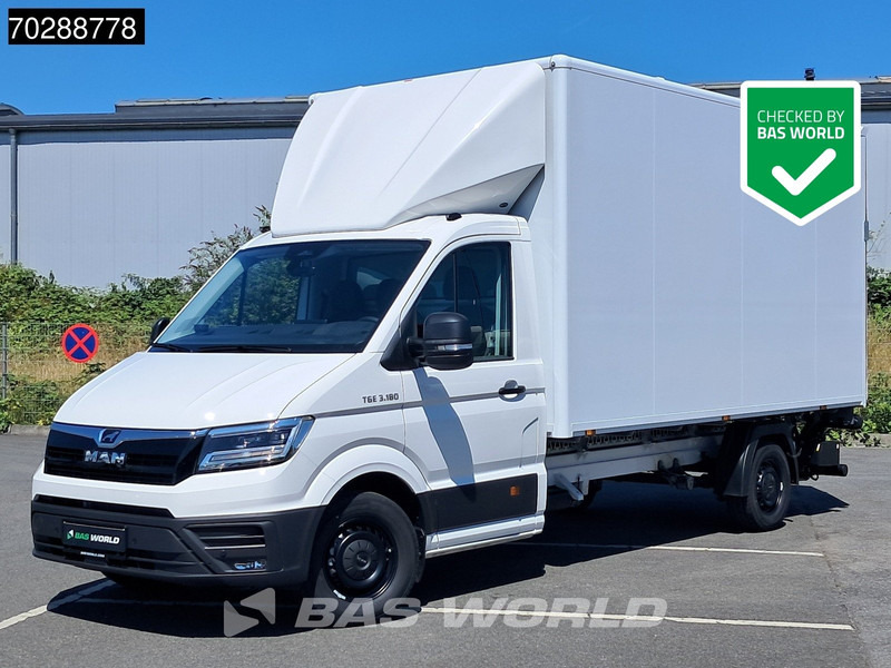 MAN TGE 3.180 Neu! Automatik 2025 Facelift Koffer Ladebordwand Navi Klima Tempomat LED Euro6 21m3 A/C Cruise control - 박스 밴 : 사진 1 MAN TGE 3.180 Neu! Automatik 2025 Facelift Koffer Ladebordwand Navi Klima Tempomat LED Euro6 21m3 A/C Cruise control - 박스 밴 : 사진 1